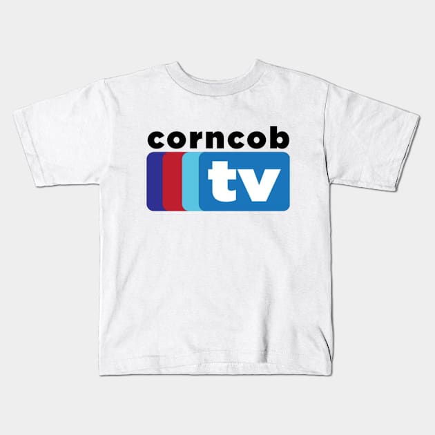 corncob TV Kids T-Shirt by marisaj4488